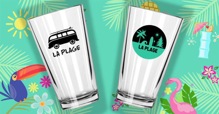 Verres La Plage