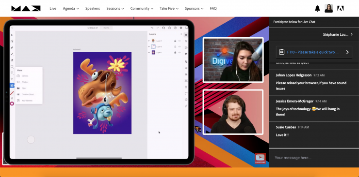 First Take à Adobe MAX 2021